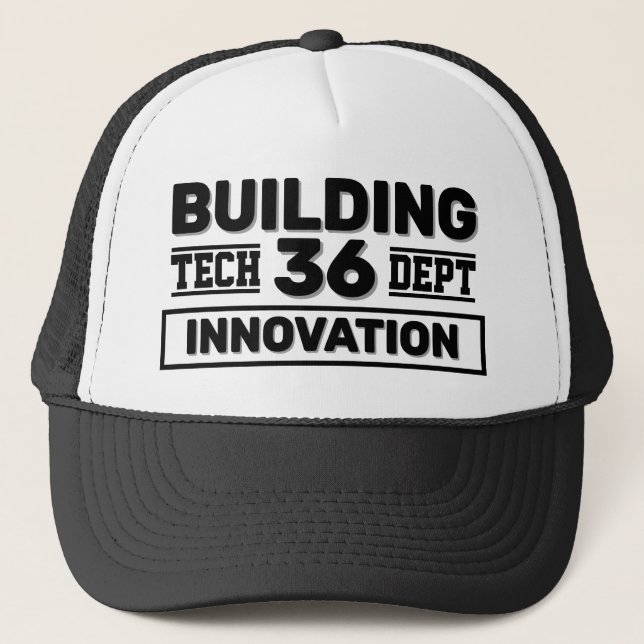 Building 36™ Trucker-Mütze Truckerkappe (Vorderseite)