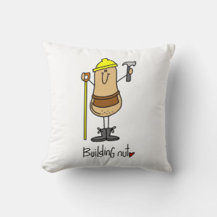 Building Nut T-Shirts und Geschenke Kissen