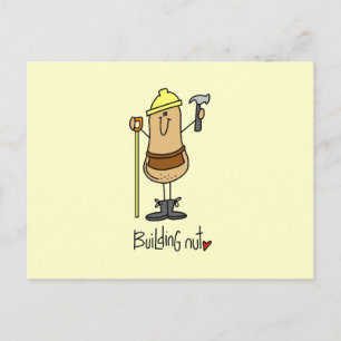 Building Nut T-Shirts und Geschenke Postkarte