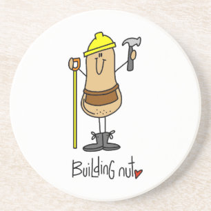 Building Nut T-Shirts und Geschenke Untersetzer