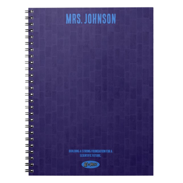 Building Strong Foundation For Scientific Future Notizblock (Vorderseite)