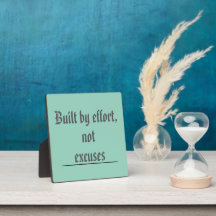 Built by Effort, Not Excuses – Motivational