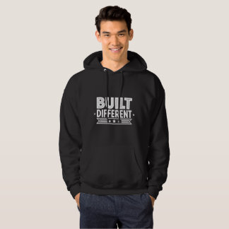 Built Different Hoodie – Motivierende Streetwear