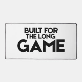 Built For The Long Game Minimalist Large Desk Mat Schreibtischunterlage