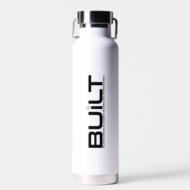 BUiLT Logo Wasserflasche Trinkflasche (Vorne)