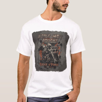 Built Not Bought – Vintage Mechanic Engine T-Shirt