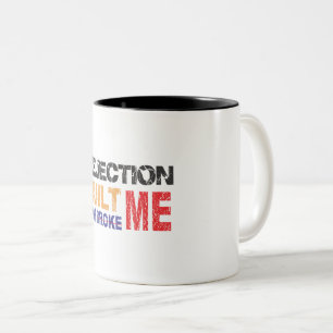 Built Not Broke Motivations-Zweifarben-Tasse Zweifarbige Tasse