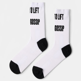 Built to lift, not to gossip Funny Gym Socken