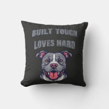 Built Tough Pit Bull | Bully Dog Lover Graphic Art