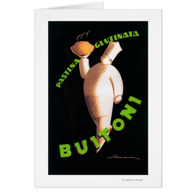 Buitoni Pasta Werbeplakat (Vorne)