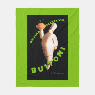 Buitoni-Pasta-Werbeplakat Fleecedecke