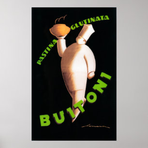 Buitoni Pasta Werbeplakat Poster