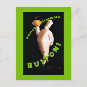 Buitoni Pasta Werbeplakat Postkarte