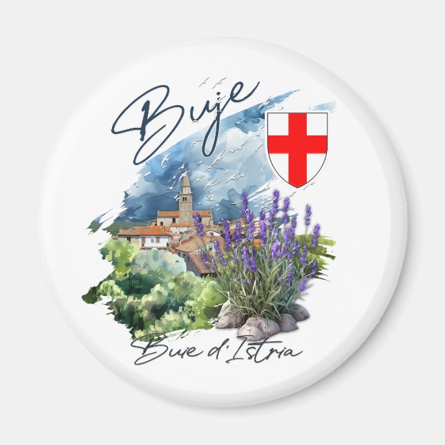 Buje Kroatien Magnet (Vorne)