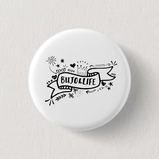 Bujo4Life Flair-Button Button (Vorderseite)