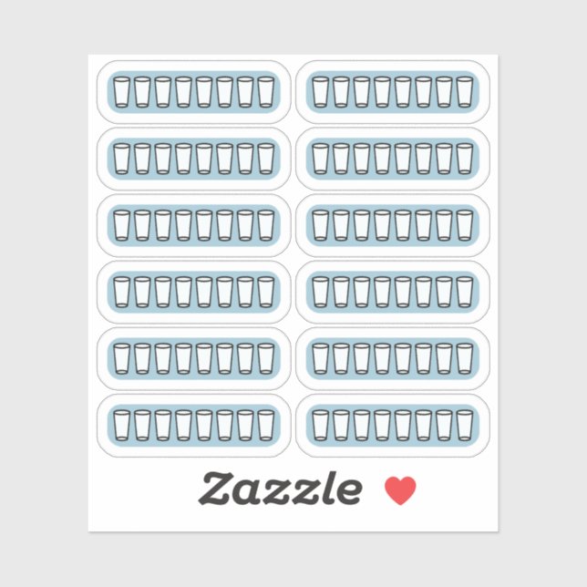 Bujo Planner Aufkleber (Blatt)