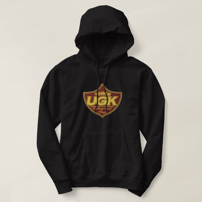 Buk, Untergrund kingz Logo, pimp c Classic T-Shir Hoodie (Design vorne)