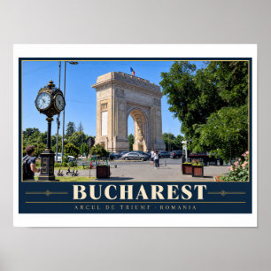 Bukarest Arcul de Triumf Poster