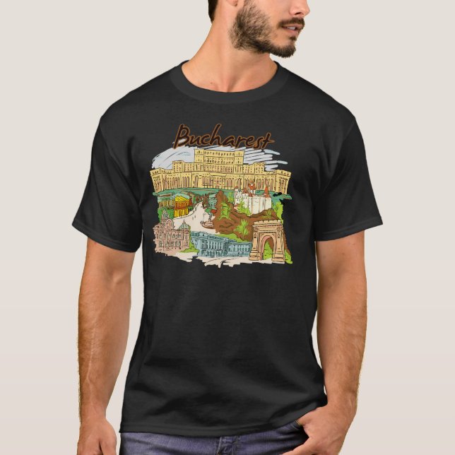 Bukarest T-Shirt (Vorderseite)