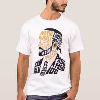 Bukele Caligrama T-Shirt