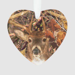 Bukett in Herbstsaison Szene White Schwanz Deer Ornament