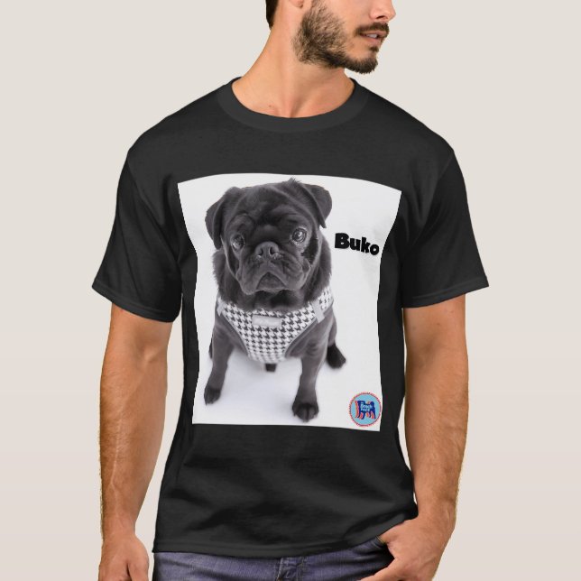 Buko der Mops T-Shirt (Vorderseite)