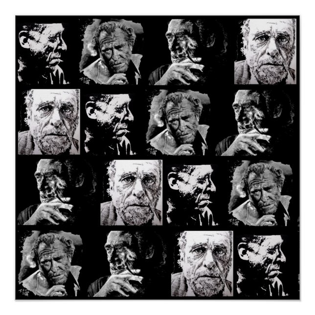 BUKOWSKI - 4 faces Poster (Vorderseite)