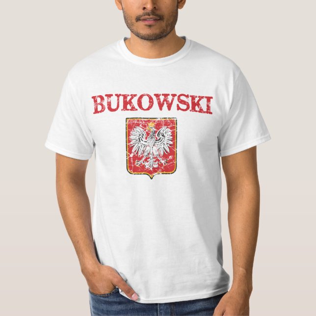 Bukowski Familienname T-Shirt (Vorderseite)