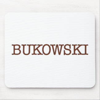 Bukowski Mousepad