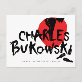 Bukowski Postkarte