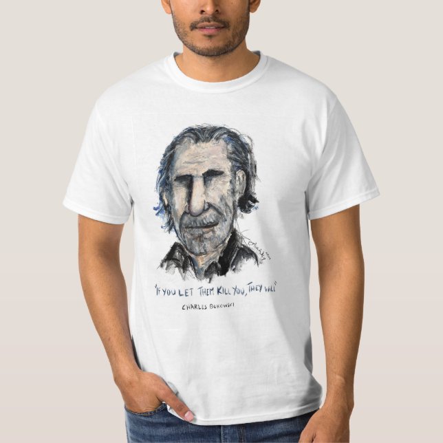 Bukowski T-Shirt (Vorderseite)