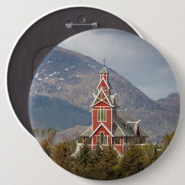 Buksnes kirke Lofoten Button