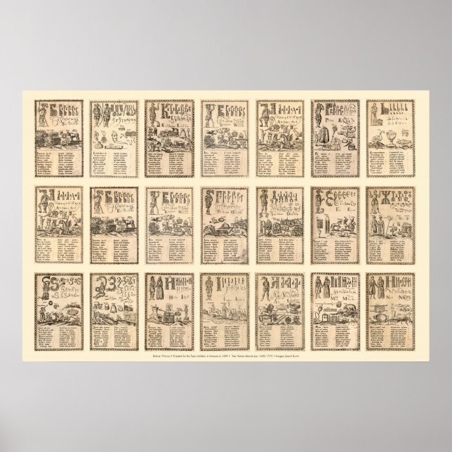 BUKVAR' - Primer von Karion Istomin Poster (Vorne)