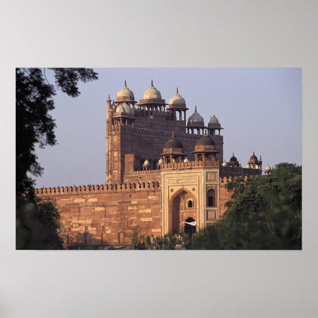Buland Darwaza Gate of Victory) to the Dargah Poster (Vorne)