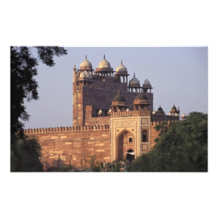 Buland Darwaza Tor der Siege) zur Dargah Fotodruck