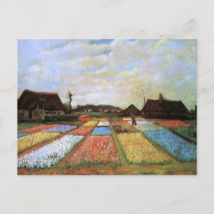 Bulb Fields Holland (F186) Van Gogh Fine Art Postkarte