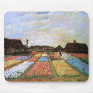 Bulb Fields Holland Van Gogh Fine Art Mousepad