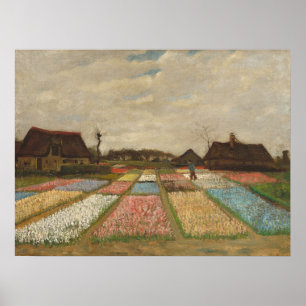Bulb Fields - Van Gogh Blume Landscape Poster