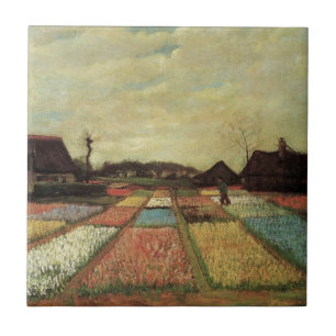 Bulb Fields von Vincent van Gogh. Fliese