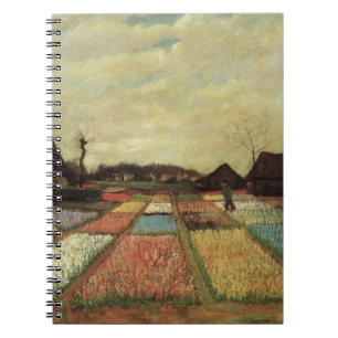 Bulb Fields von Vincent van Gogh. Notizblock