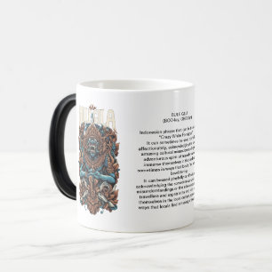Bule Gila Tasse mit Englisch