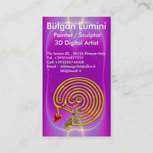 Bulgan Lumini Hyper Labirinth Proficard Visitenkarte