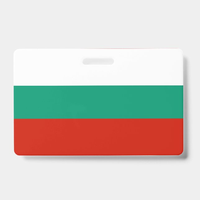 Bulgaria flag ausweis (Vorderseite)