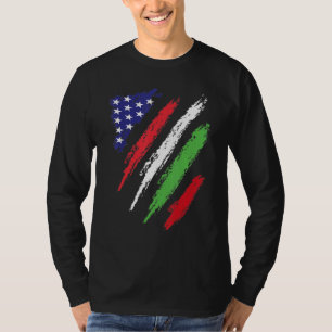 Bulgarien American Grown Flag USA Patriot Heritage T-Shirt