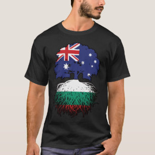 Bulgarien Australien Tree Roots T-Shirt