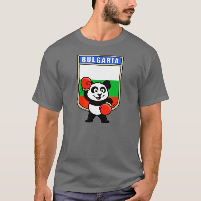 Bulgarien Boxpanda T-Shirt (Vorderseite)
