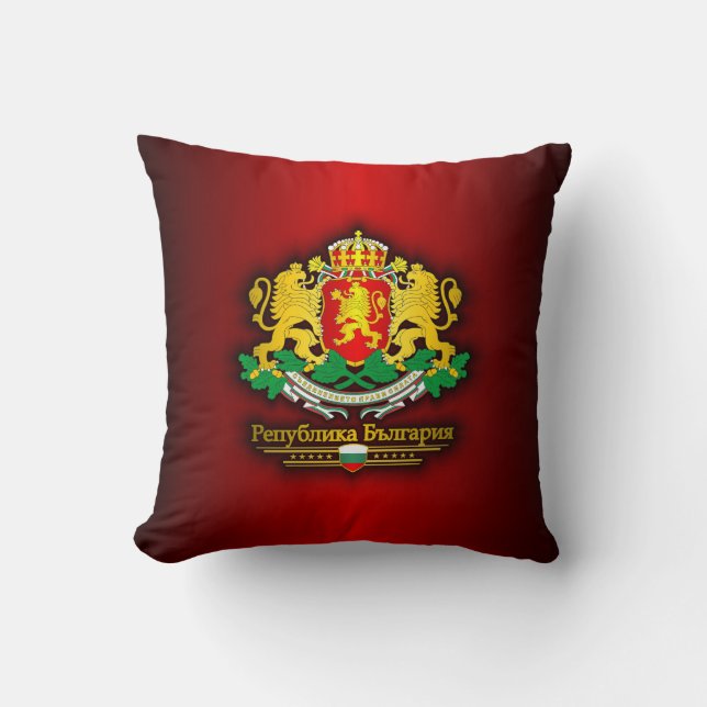 Bulgarien COA Kissen (Vorderseite)