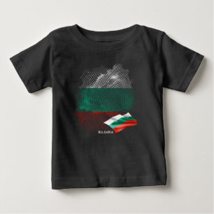Bulgarien-Flagge Baby T-shirt