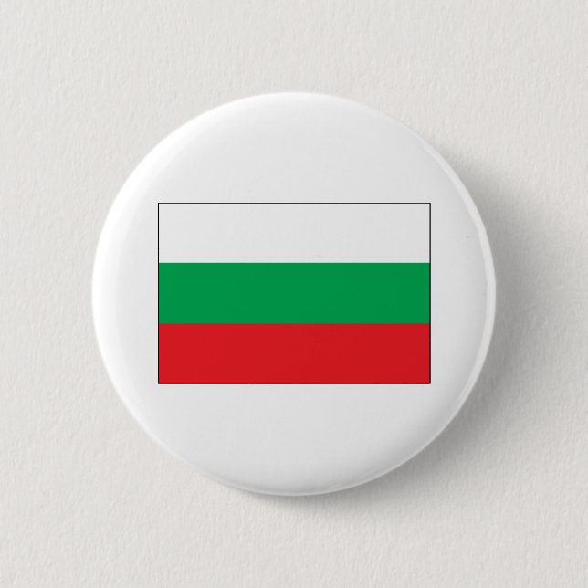 Bulgarien-Flagge Button (Vorderseite)