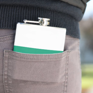 Bulgarien-Flagge Flachmann